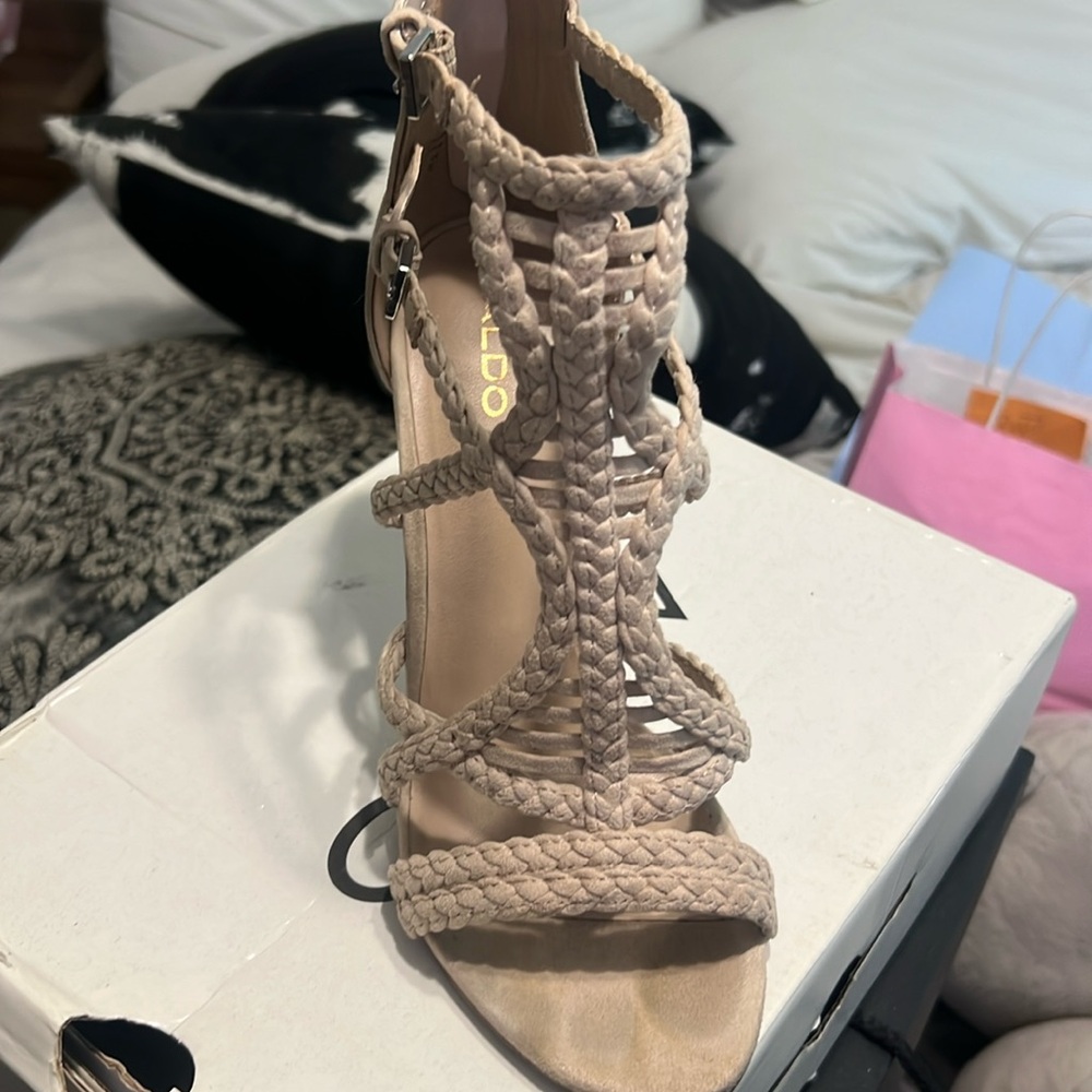 Aldo suede stiletto